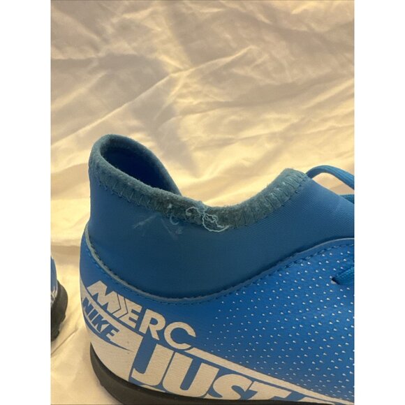NIKE MERCURIAL SUPERFLY 7 ACADEMY IC INDOOR SOCCER SIZE 9.5 BLUE AT7979-414 - Picture 3 of 10
